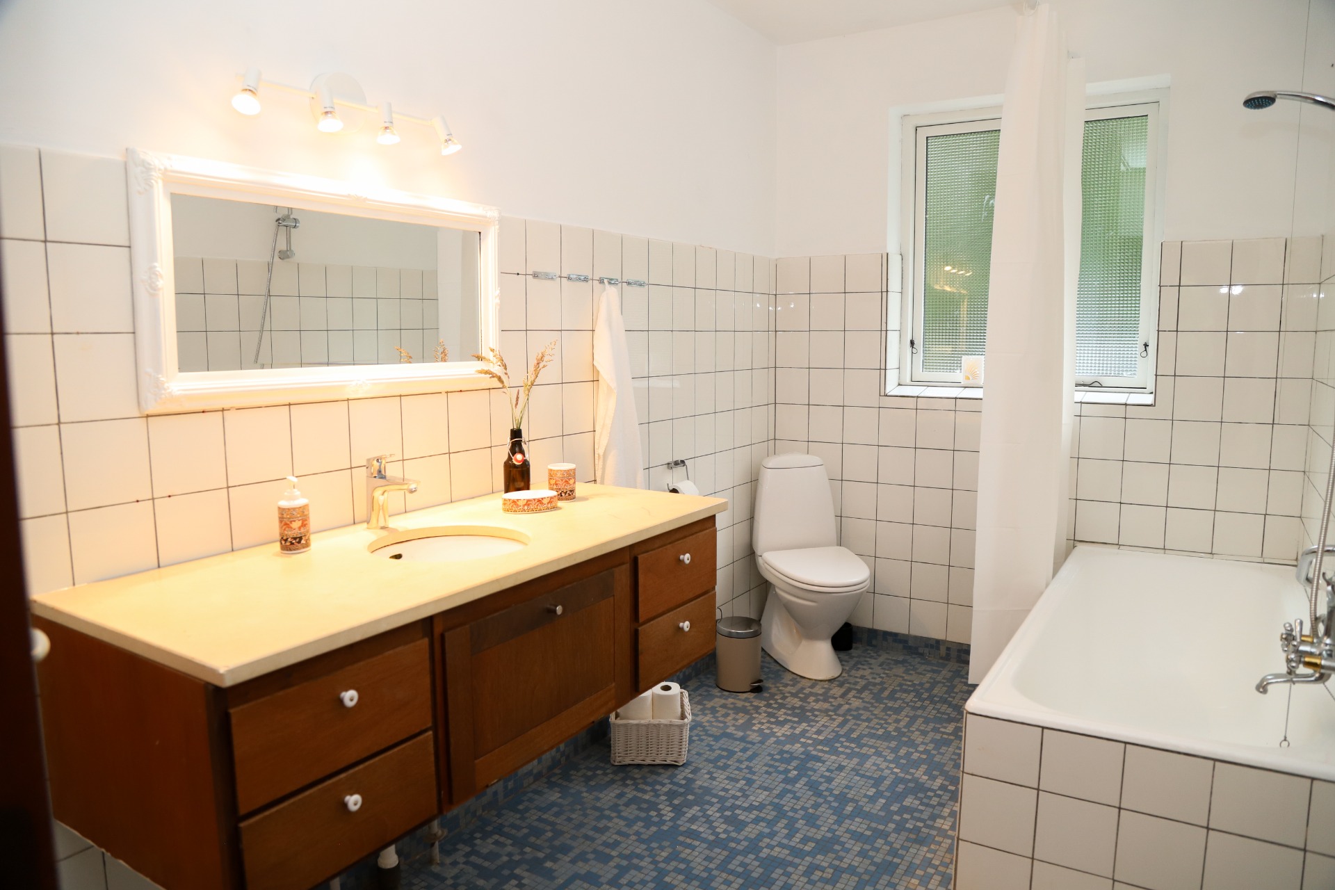 Badeværelse på "Udsen B&B"